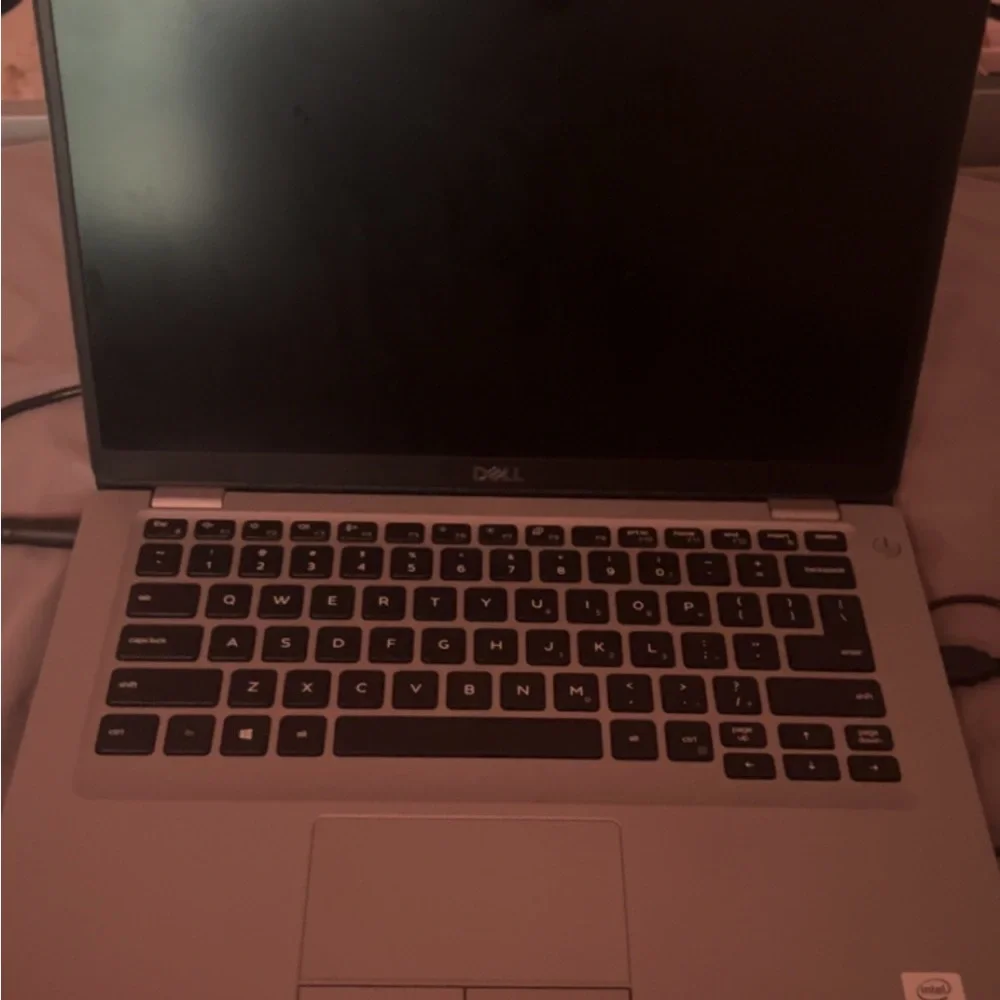 Dell Gray Laptop with Black Keyboard